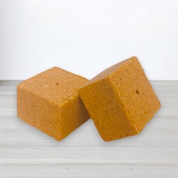 Кубик для макушатника з отвором 45х45х20 мм, слива